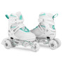 Роликові ковзани 3в1 Hop-Sport HS-903 Motion S (розмір) Біло-м'ятні