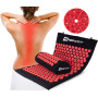 Подушка для акупунктуры Hop-Sport HS-C037AP (Аппликатор Кузнецова) черно-красная
