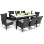 Садовая мебель Di Volio VERONA 8+1 черная