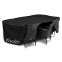 Садовая мебель Di Volio VERONA 8+1 черная