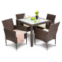 Садовая мебель Di Volio VERONA 4+1 коричневая