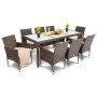 Садовая мебель Di Volio VERONA 8+1 коричневая