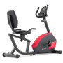 Горизонтальный велотренажер Hop-Sport HS-035L Solo красный