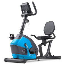 Горизонтальный велотренажер Hop-Sport HS-035L Solo синий