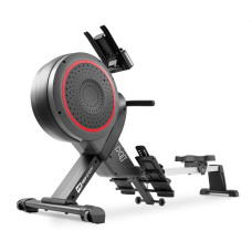 Гребной тренажер аэромагнитный Hop-Sport HS-100AR Roam серый+ мат