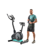Велотренажер Hop-Sport HS-2080 Spark черно-бирюзовый (2020)