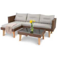 Комплект мебели для сада Di Volio Imola коричневый