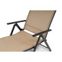 Садовый шезлонг с алюминиевой рамой Di Volio Bolzano бежевый