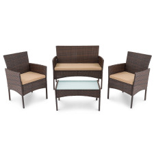 Садовая мебель Di Volio PADOVA PRO коричневая