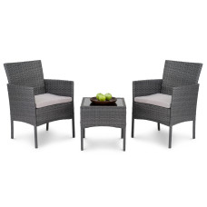 Садовая мебель Di Volio Siena Темно-серая