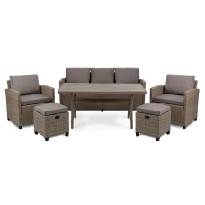 Комплект садовой мебели Di Volio Genova - Бежевый / Светло-серый