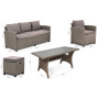 Комплект садовой мебели Di Volio Genova - Бежевый / Светло-серый