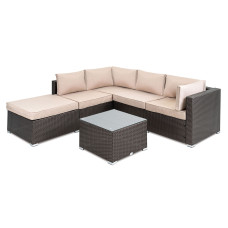 Набор садовой мебели Di Volio Imperia - Коричневый / Бежевый