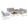 Набор садовой мебели Di Volio Avola - Белый/Серый