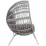 Садовое кресло Di Volio Arancia серо-графитовый