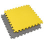 Мат-пазл Hop-Sport EVA 1см HS-A010PM - 4 частей желто-серый