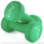 Набор гантелей неопреновых круглых Hop-Sport HS-V020DR 2x2кг зеленый