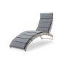 Садовый шезлонг Di Volio Ciampino серо/графитовый
