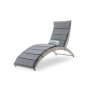 Садовый шезлонг Di Volio Ciampino серо/графитовый