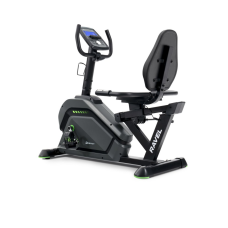 Горизонтальный велотренажер HS-120L Ravel черно-зеленый