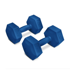 Гантели для фитнеса композитные Hop-Sport HS-C030DS 2х3кг синий