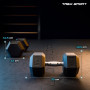 Гантеля шестигранна прогумована TX-075RD Trex Sport 7,5кг