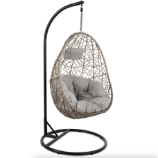 Підвісне крісло-кокон Di Volio Bacoli одномісне сірий