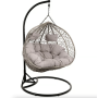 Підвісне крісло-кокон Di Volio Foggio двомісне сірий