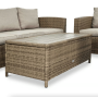 Комплект садових меблів Di Volio Veleti бежевий