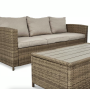 Комплект садових меблів Di Volio Veleti бежевий