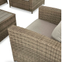 Комплект садових меблів Di Volio Veleti бежевий