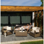 Комплект садових меблів Di Volio Veleti бежевий