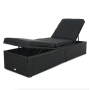 Садовий шезлонг Di Volio Asco чорний