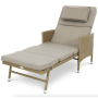 Садовий шезлонг Di Volio Breso з ротангу бежевий