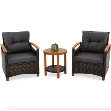 Комплект садовой мебели Di Volio Arde коричневый/графитовый