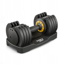 Гантель розбірна регульована Trex Sport 2-11,5кг чорний