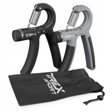 Набір еспандерів регульованих 5-60 кг Trex Sport TX-002HGB чорно-сірий