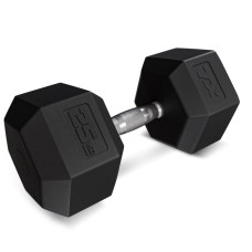 Гантеля шестигранна прогумована TX-250RD Trex Sport 25кг