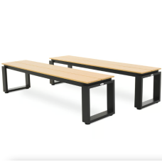 Садова лавка Di Volio Pisa 160 см 2 штуки бежевий