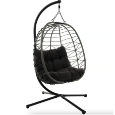 Підвісне крісло-кокон Di Volio Corta одномісне графітовий