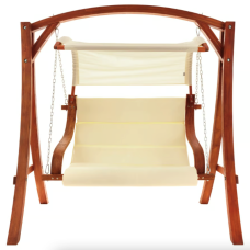 Садова гойдалка Di Volio Pergia двомісна бежевий