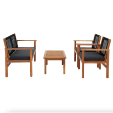 Комплект садових меблів Di Volio Marata чорний