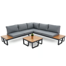 Комплект садових меблів Di Volio Veledo графітовий