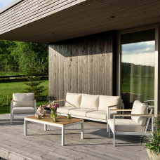 Комплект садових меблів Di Volio TIVOLI білий