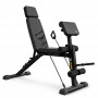 Лавка тренувальна з еспандерами Trex Sport TX-300B із партою Скотта