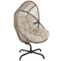 Крісло-кокон садове Di Volio Leno обертове коричневий