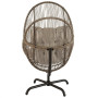 Крісло-кокон садове Di Volio Leno обертове коричневий