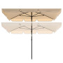 Парасоля садова Di Volio Ankona бежева 200х125см з нахилом та чохлом