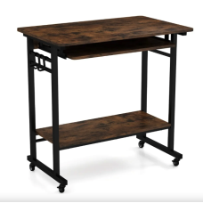 Комп'ютерний стіл Costway Otto з висувною підставкою для клавіатури #CB10800CF