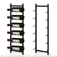 Настінна стійка Costway Relax для вина на 6 пляшок